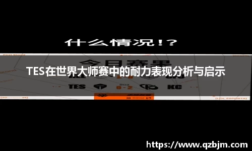TES在世界大师赛中的耐力表现分析与启示
